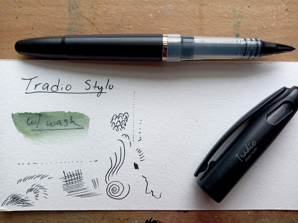 Tradio Stylo pen
swatch tests